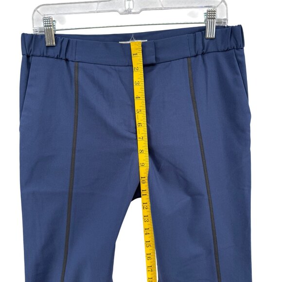 ICB New York Pants Womens Navy Blue Black Stripe Made in Japan Size 8 - Picture 6 of 9